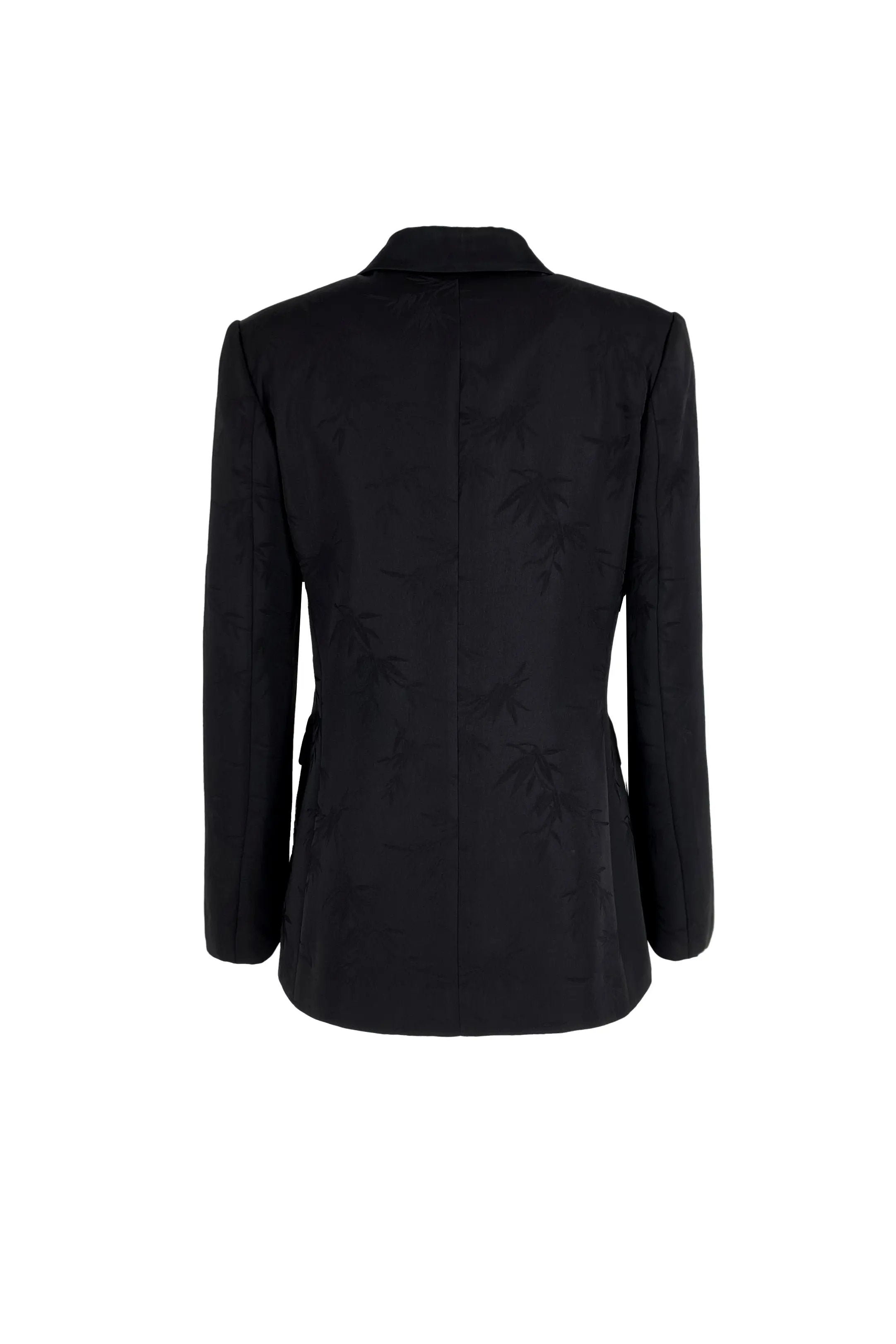 Vibrant Suit with Textured Jacket and Wide-Leg Pants ULA